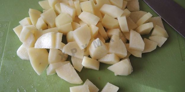 сырный суп с куриными фрикадельками