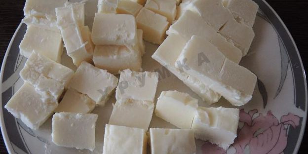 сырный суп с куриными фрикадельками