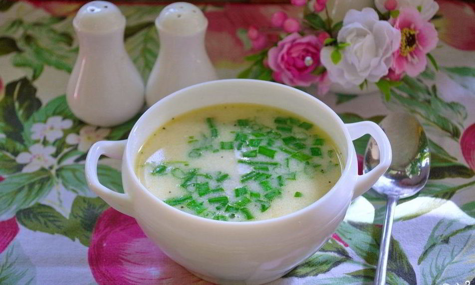 Рецепт сырного супа с курицей