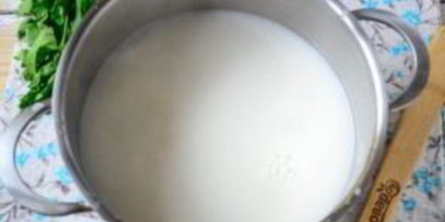 сырный суп с лососем и рисом