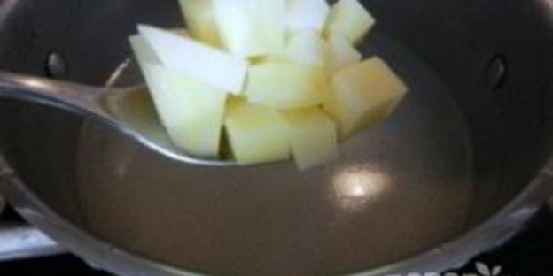 сырный суп с лососем