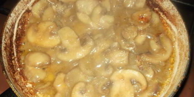 сырный суп с шампиньонами