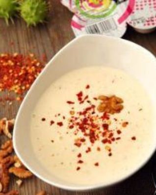 Сырный суп с ветчиной