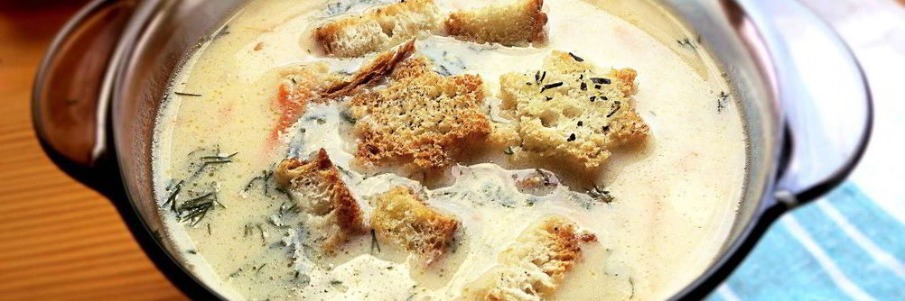 Сырный суп в мультиварке