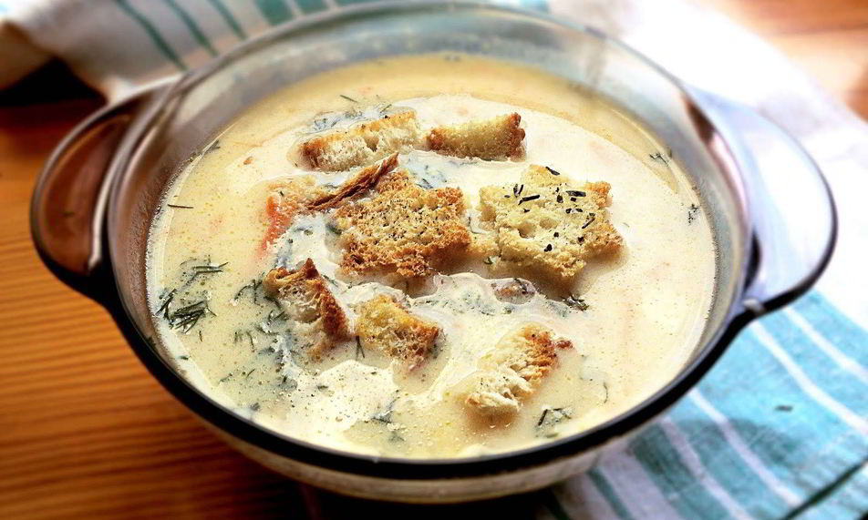 Рецепт сырного супа в мультиварке