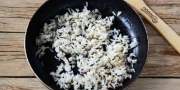 томатный крем-суп с хрустящим рисом