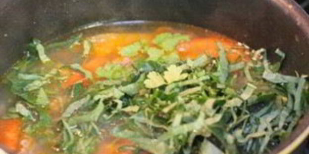 томатный суп с говядиной