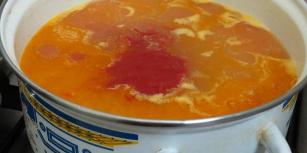 томатный суп с рисом