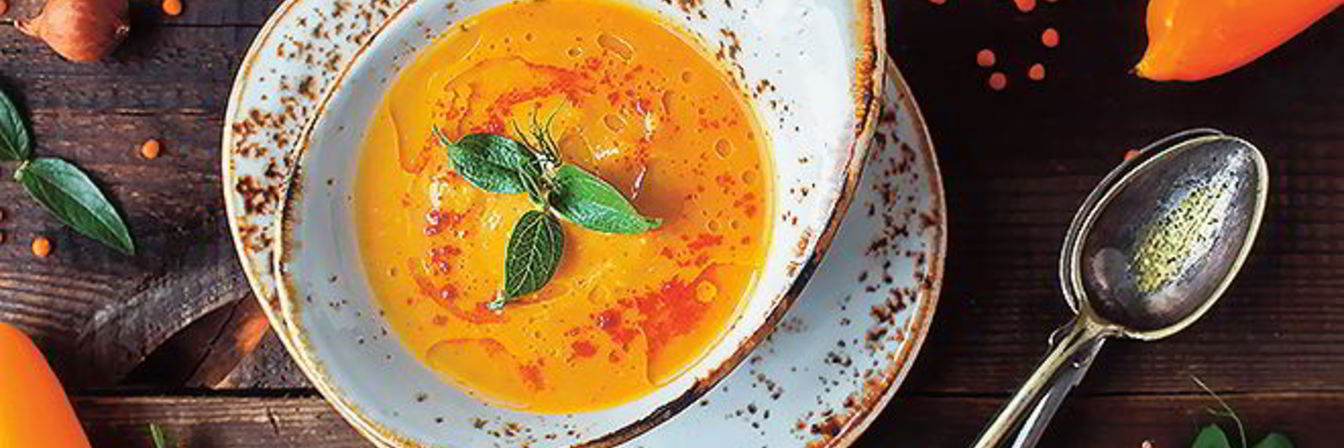 Турецкий суп из красной чечевицы