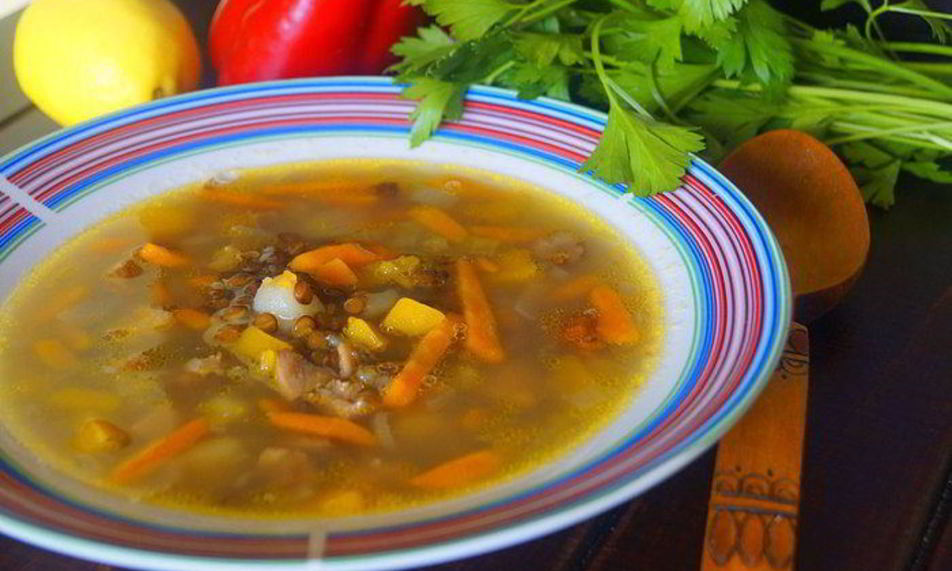 Рецепт тыквенного супа с копченой курочкой