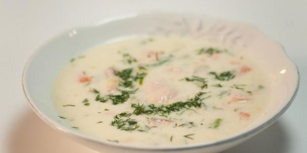 финская уха с кетой