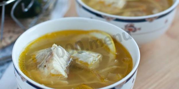 рыбный суп уха из осетра