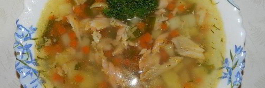 Суп уха из форели