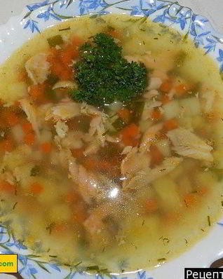 Суп уха из форели