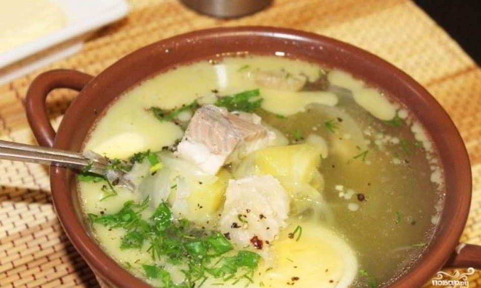 Рецепт ухи из головы осетра