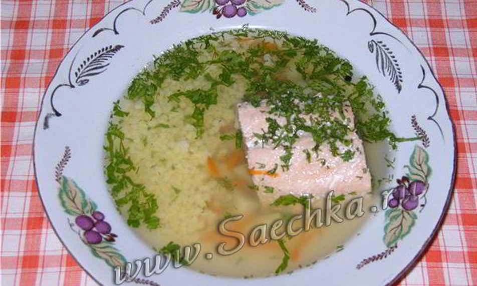 Рецепт ухи из карпа и горбуши