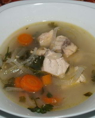 Уха из кефали