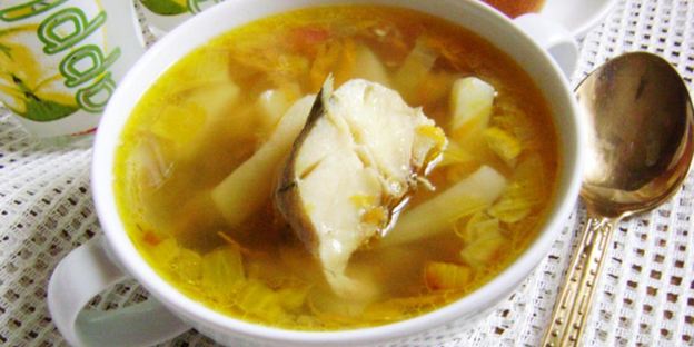 уха из минтая