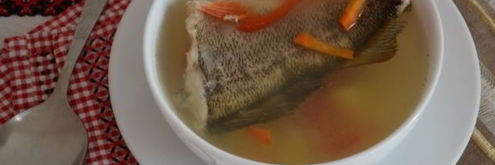 Уха из речного окуня