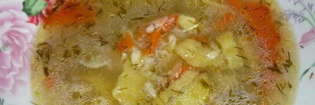 Уха из сазана