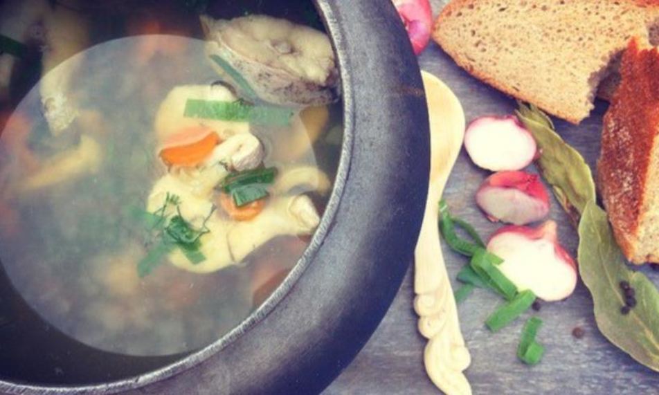 Рецепт ухи из щуки по-деревенски