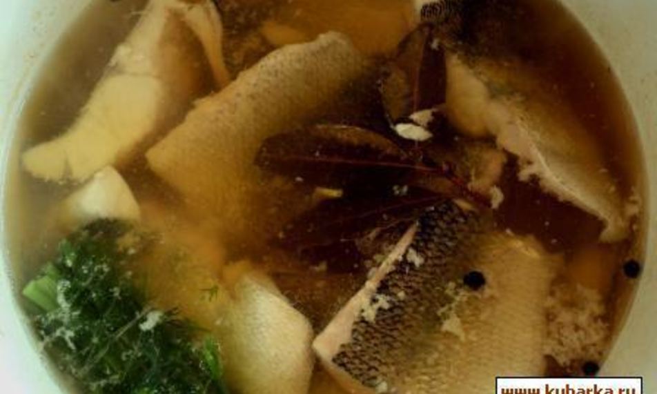 Рецепт ухи на костре