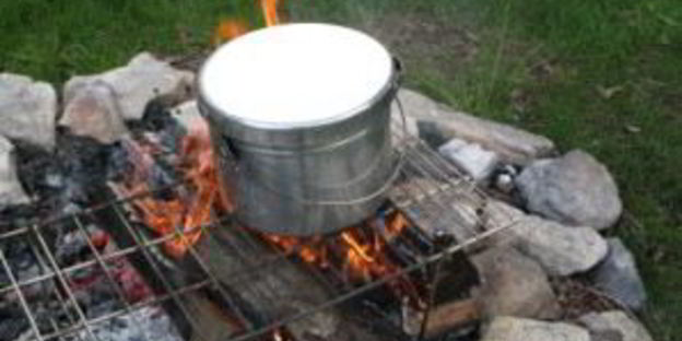 уха на природе