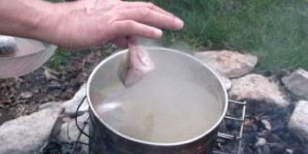 уха на природе