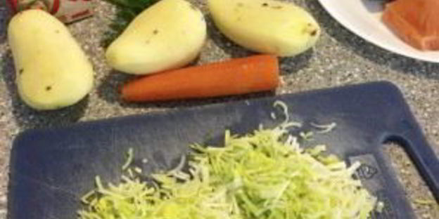 уха по-фински со сливками