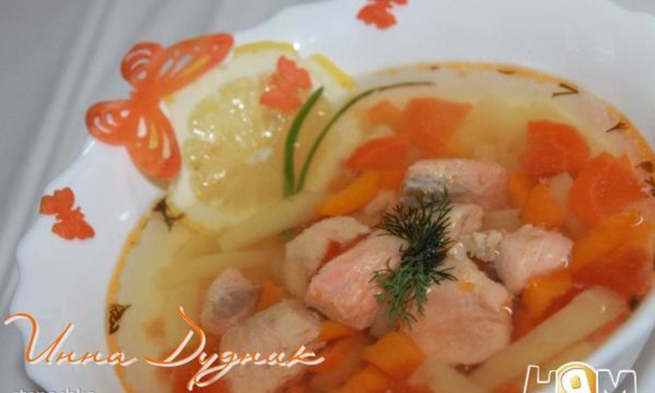 Рецепт ухи с форелью