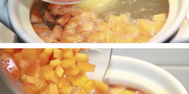 уха с форелью