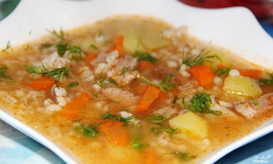Рецепт ухи с перловкой