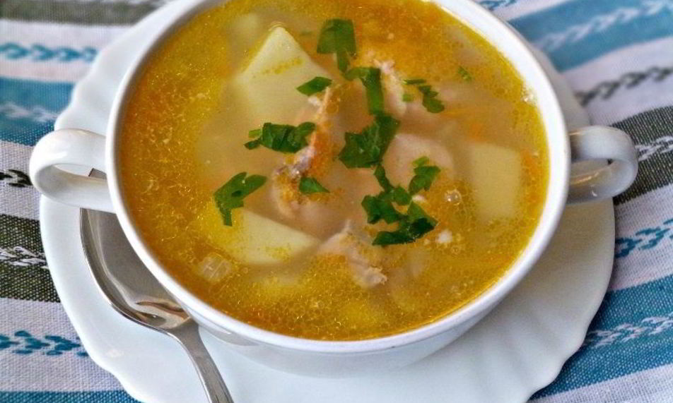 Рецепт ухи с пшеном и картошкой