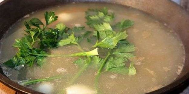 уха с речной рыбы