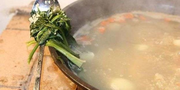 уха с речной рыбы