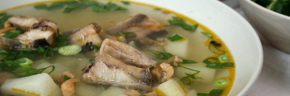 Уха с яйцом