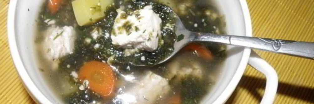 Вегетарианская уха с нори