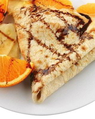 Апельсиново-шоколадные блины