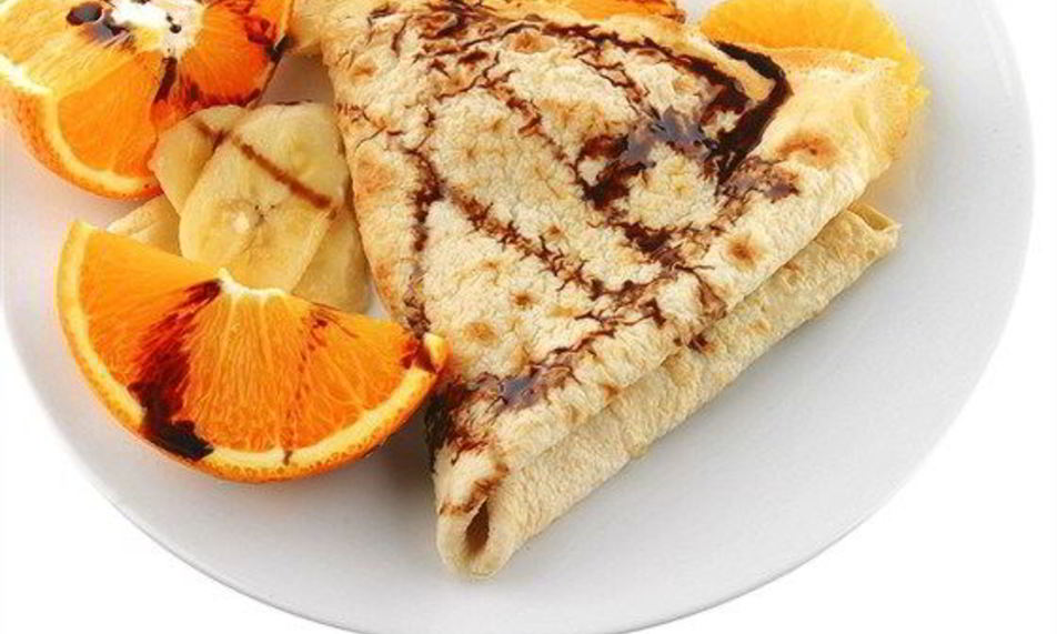 Рецепт апельсинова-шоколадных блины