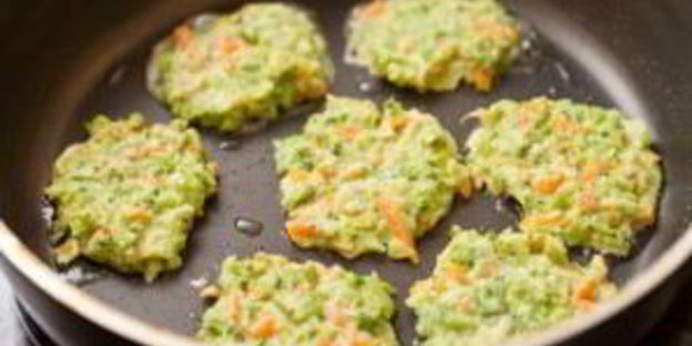 блинчики из кабачков и моркови