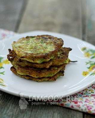 Блинчики из кабачков с яйцом