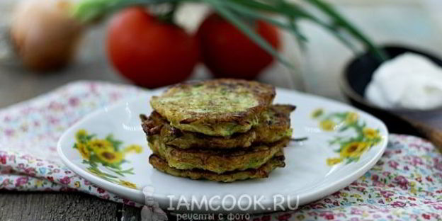 блинчики из кабачков с яйцом