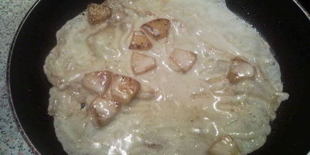 блинчики с ананасом