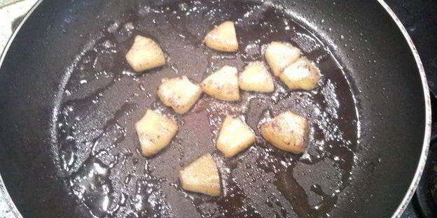 блинчики с ананасом