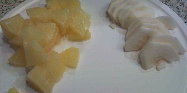 блинчики с ананасом