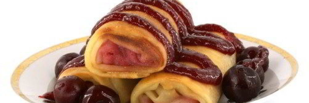 Блинчики с черешней