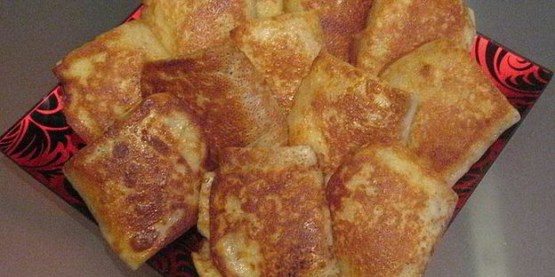 блинчики с тремя начинками