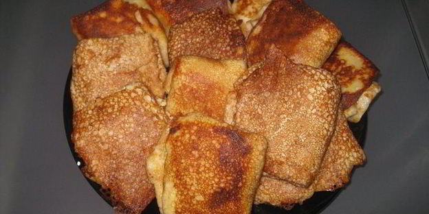 блинчики с тремя начинками