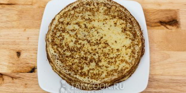 блины без муки