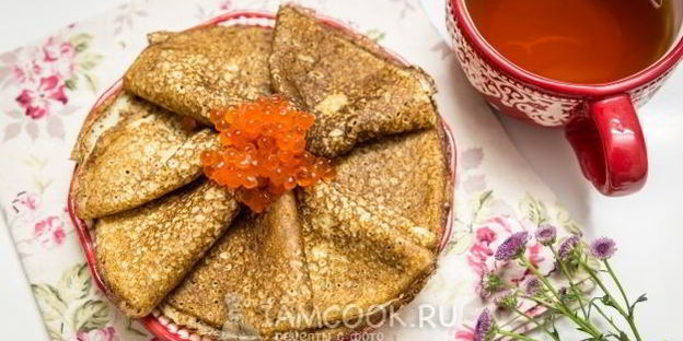 блины без муки